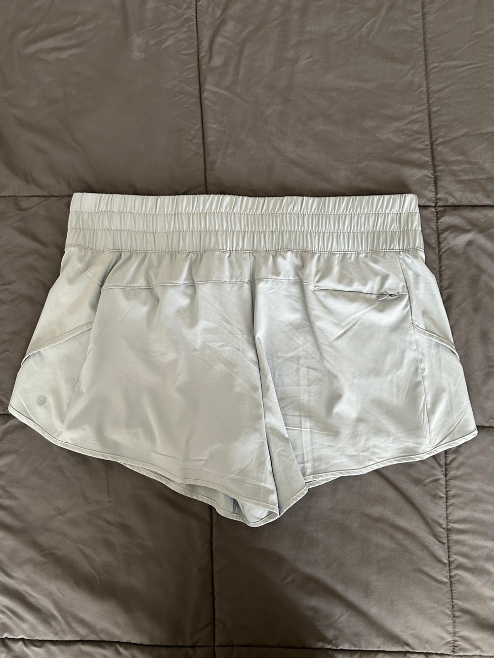 Avia Light blue Women's Athletic Shorts with Elastic Waist
